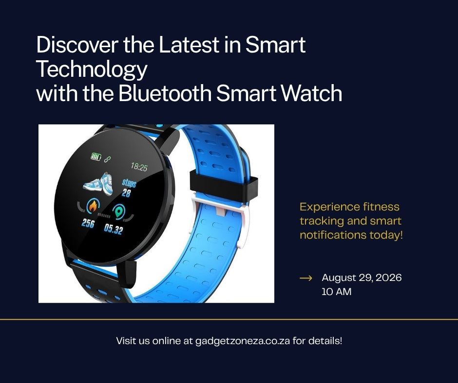 GadgetZone promo banner - Bluetooth Smart Watch