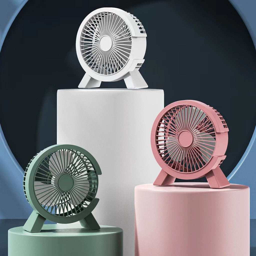 USB Desktop Mini Fan Ultra Quiet Portable Office Desk Fan