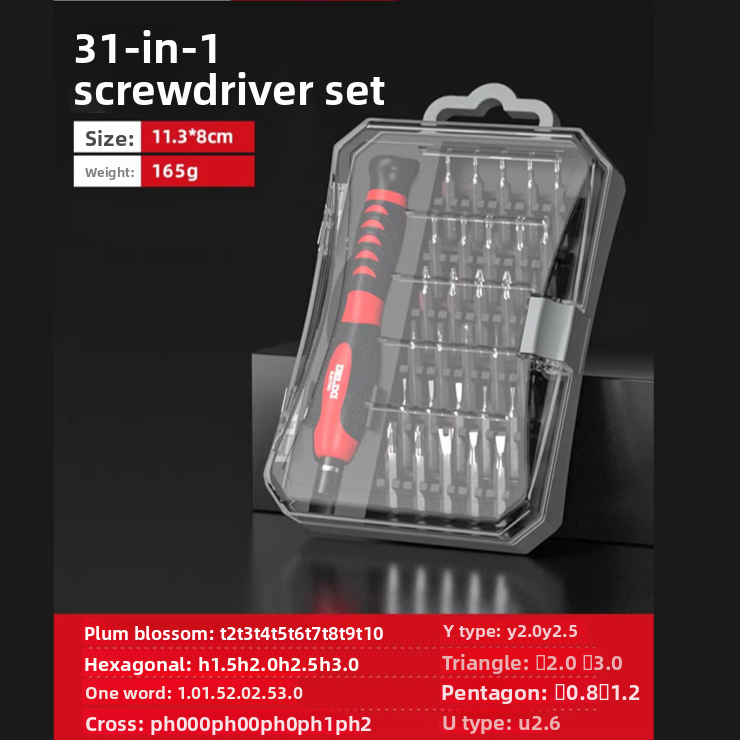Delixi Magnetic Screwdriver Set