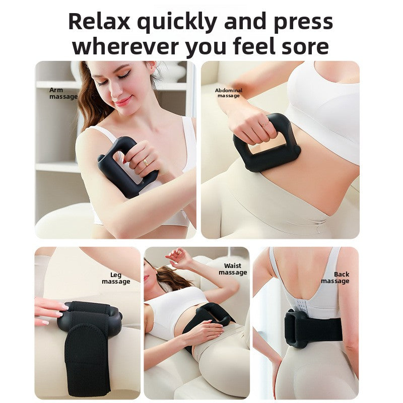 Professional Fascia Massage Gun with Abdominal Ring