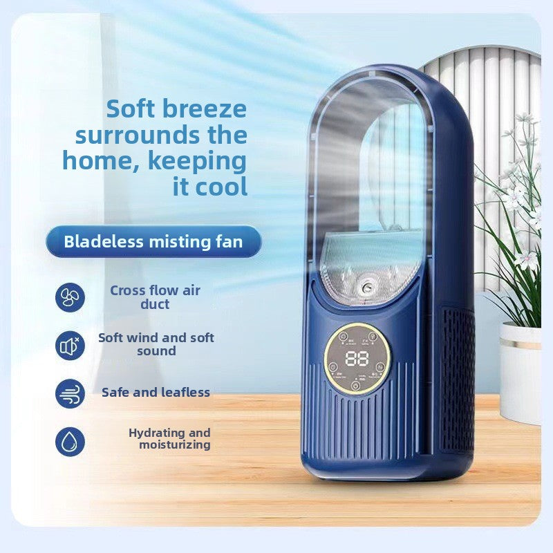 Portable USB Air Cooler with Humidifier and Timer