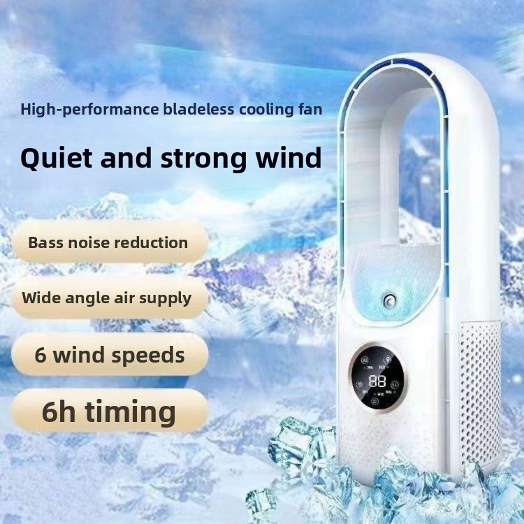 Portable USB Air Cooler with Humidifier and Timer