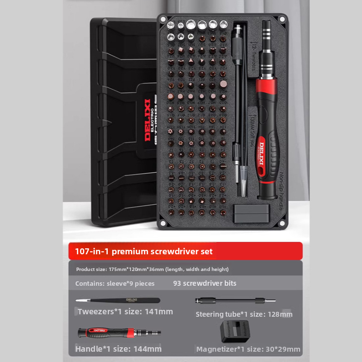 Delixi Magnetic Screwdriver Set