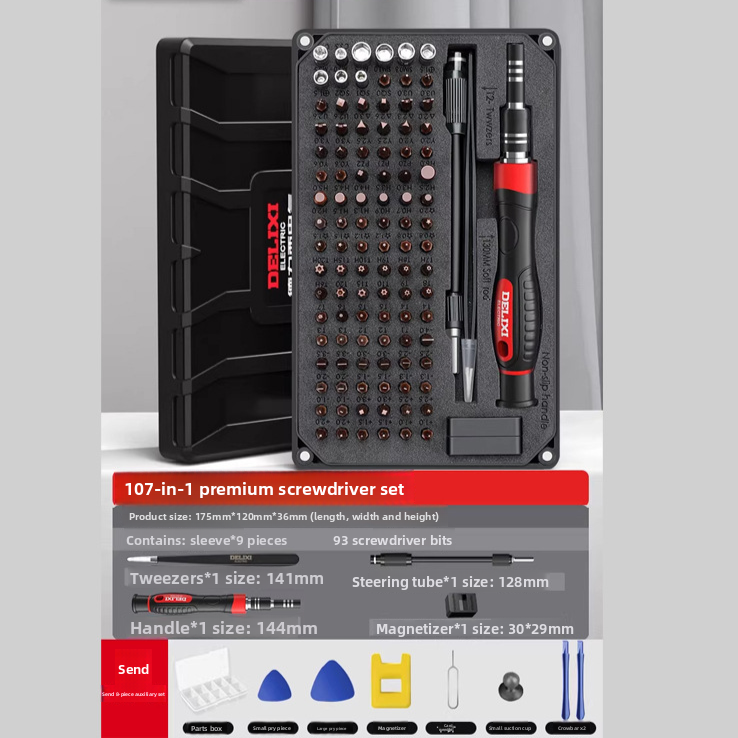 Delixi Magnetic Screwdriver Set