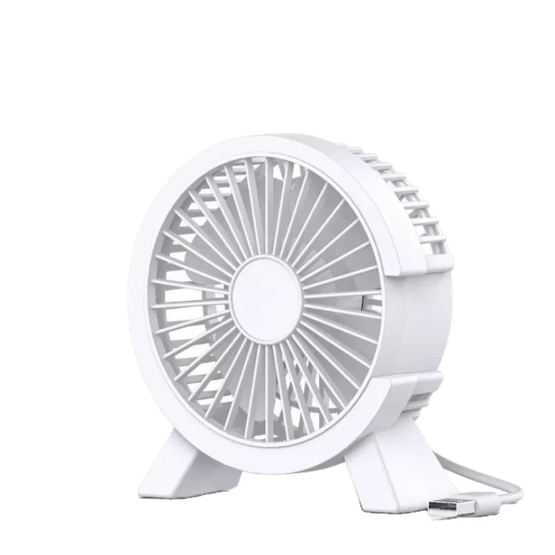 USB Desktop Mini Fan Ultra Quiet Portable Office Desk Fan