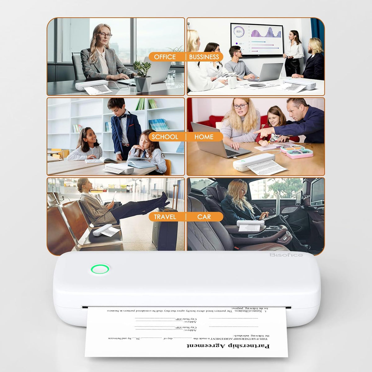 Portable Wireless Thermal Printer