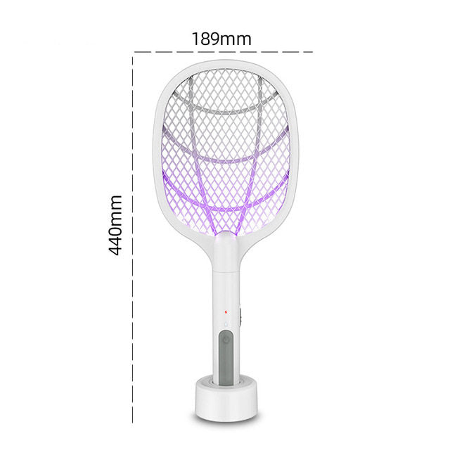 USB Rechargeable Electric Mosquito Killer Lamp with Swatter