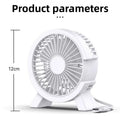 USB Desktop Mini Fan Ultra Quiet Portable Office Desk Fan