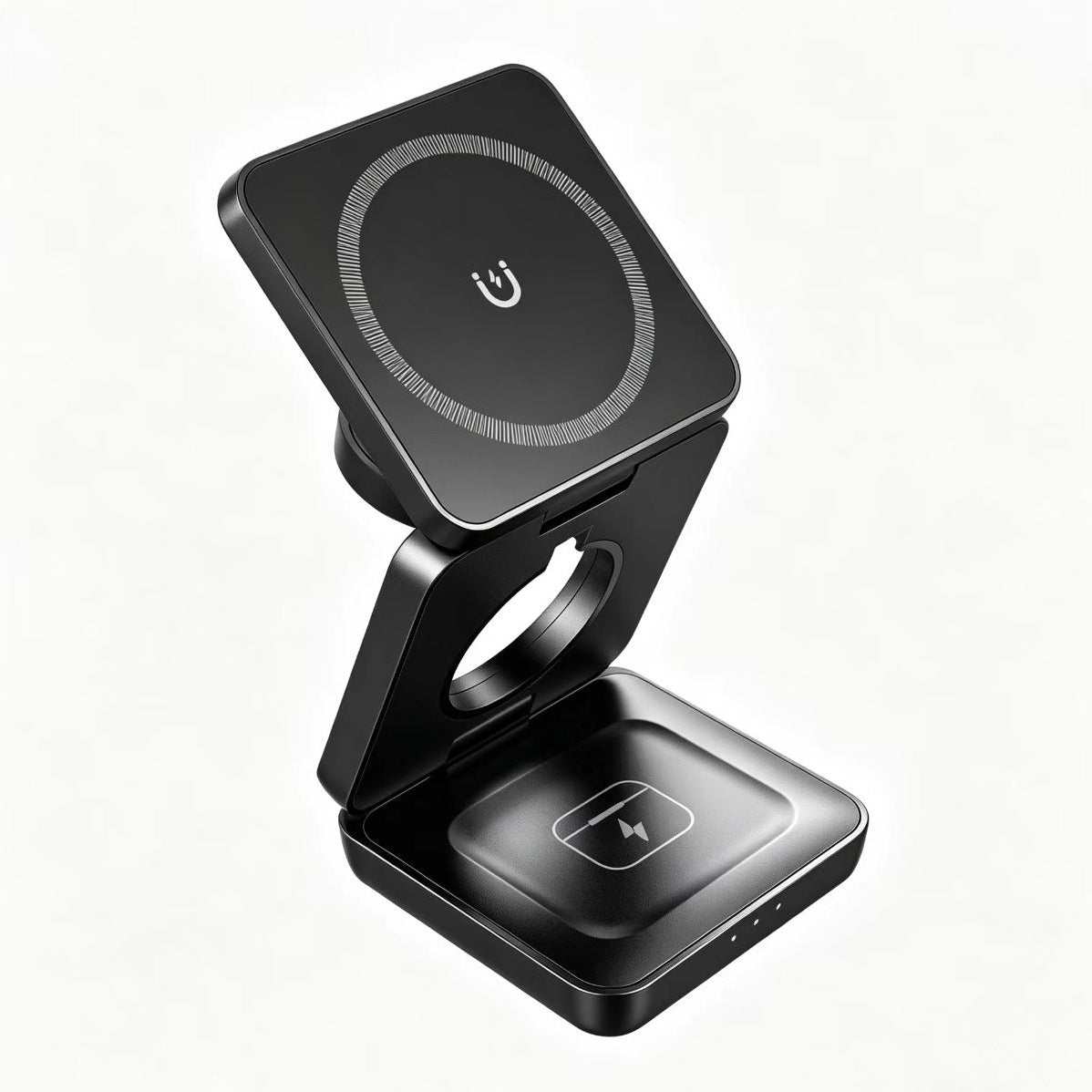 Three-in-One Foldable Magnetic Wireless Charger