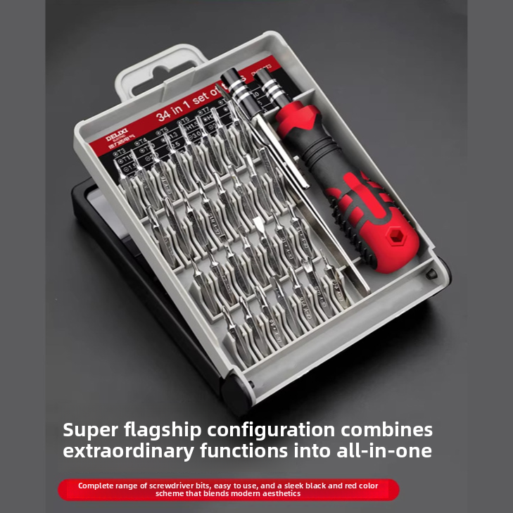 Delixi Magnetic Screwdriver Set