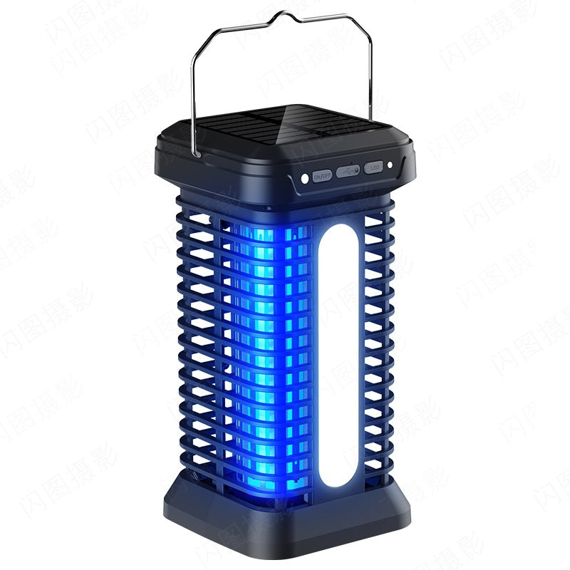 Solar Rechargeable Electric Mosquito Killer Lamp
