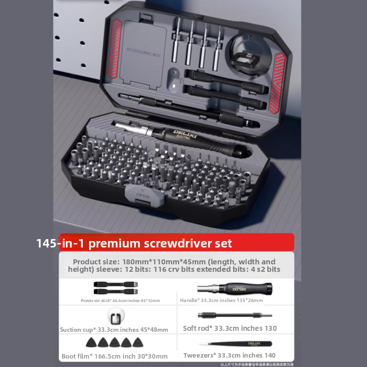 Delixi Magnetic Screwdriver Set