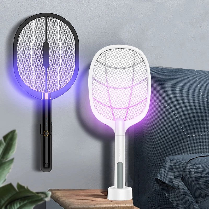 USB Rechargeable Electric Mosquito Killer Lamp with Swatter